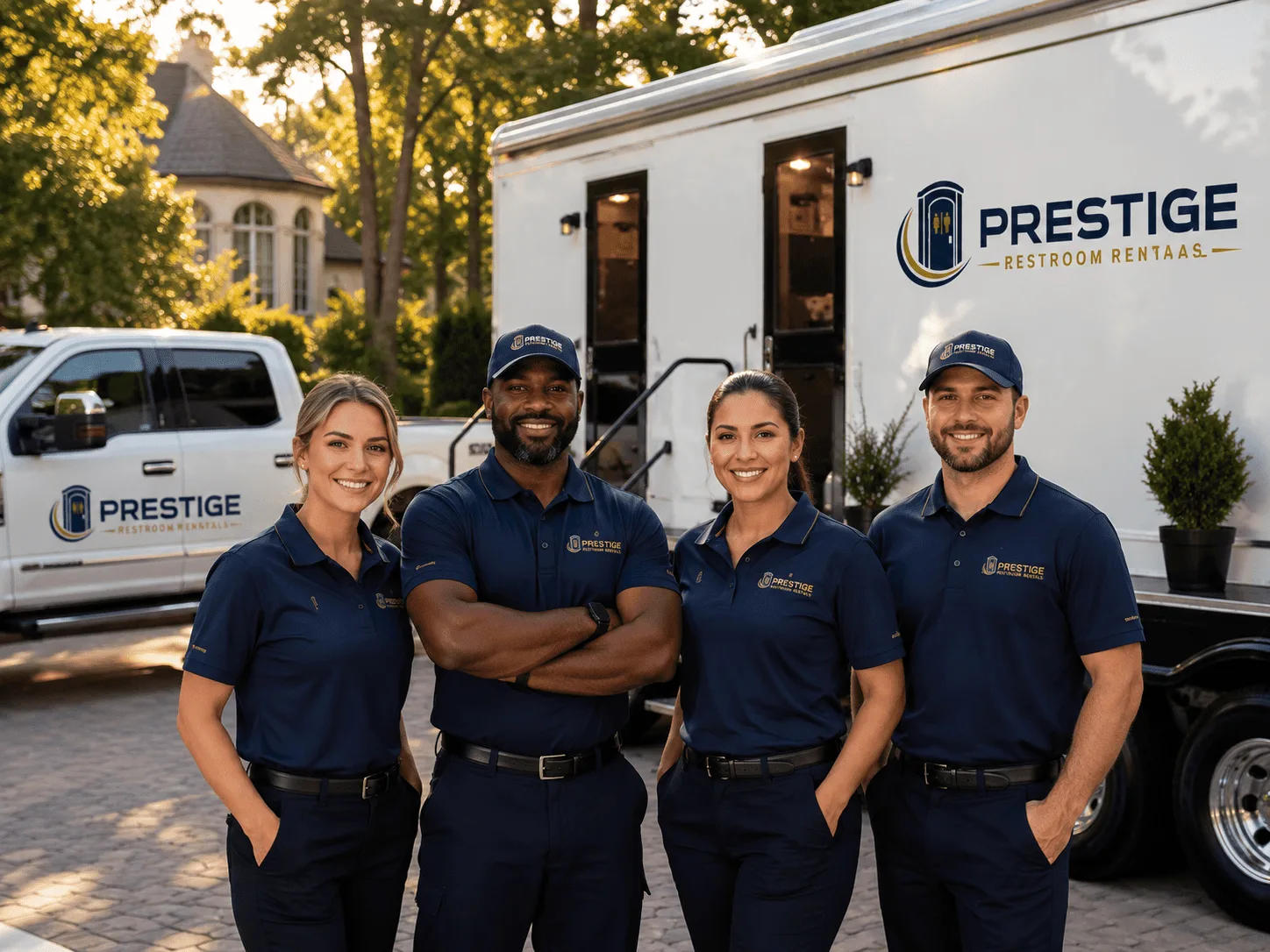 Trusted Luxury Portable Restrooms company in Strang, OK